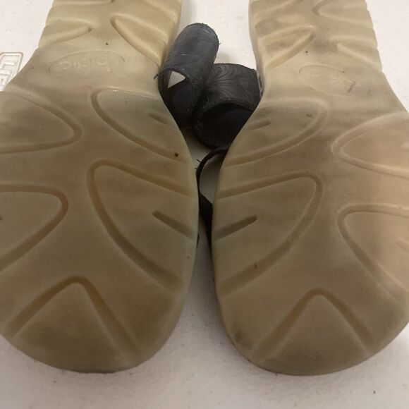 boc BORNVegan Leather Strappy Sandals Navy Blue Size 7 - Picture 11 of 14